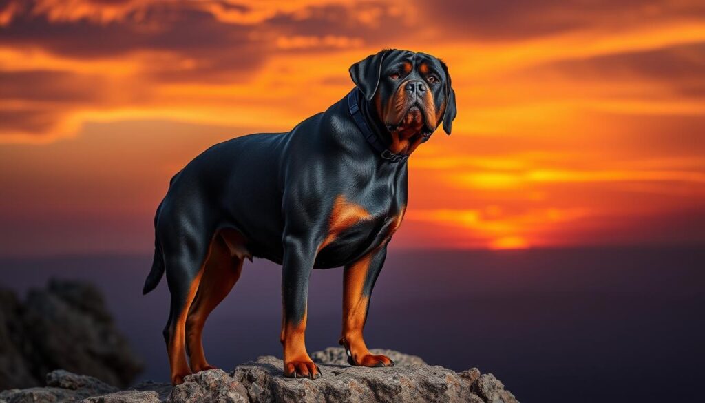 Powerful Rottweiler