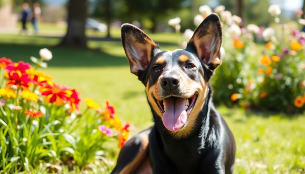 black and tan hound